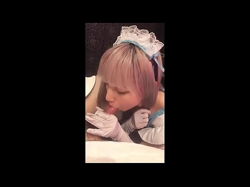 ❤️ Японски идол [mayuka], костюм на френска прислужница, част 1, свирка и дрънкане с лосион ❤️❌ Секс в bg.sexogolic-info.ru ️
